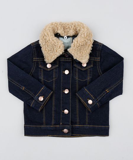 Jaqueta-Jeans-Infantil-com-Gola-em-Pelo-Removivel-Azul-Escuro-9541808-Azul_Escuro_1