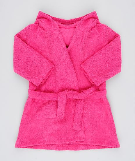 Roupao-Infantil-Atoalhado-com-Capuz-Bordado-Pink-9536122-Pink_1
