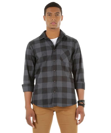 Camisa-Xadrez-Chumbo-8448054-Chumbo_1 Camisa-Xadrez-Chumbo-8448054-Chumbo_1