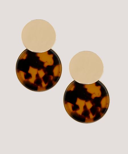 Brinco-Feminino-Redondo-Animal-Print-Dourado-9413844-Dourado_1 Brinco-Feminino-Redondo-Animal-Print-Dourado-9413844-Dourado_1