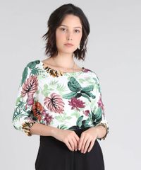 Blusa-Feminina-Ampla-Estampada-Tropical-Manga-3-4-Off-White-9519513-Off_White_1