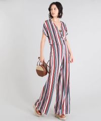 Macacao-Feminino-Amplo-Estampado-Listado-com-Transpasse-Decote-V-Manga-Curta-Off-White-9520728-Off_White_3