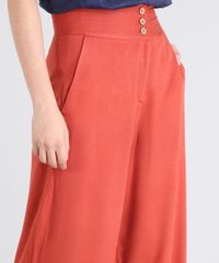 Calca-Feminina-Pantalona-Com-Pesponto-Laranja-9405784-Laranja_4