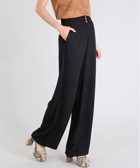 Calca-Feminina-Pantalona-Com-Pesponto-Preta-9405784-Preto_1