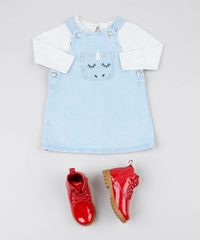 Salopete-Jeans-Infantil-Unicornio-com-Bolso-Azul-Claro-9541814-Azul_Claro_3