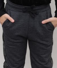 Calca-Infantil-em-Moletom-com-Faixa-Lateral-Estampada-Camuflagem-Cinza-Mescla-Escuro-9456800-Cinza_Mescla_Escuro_4
