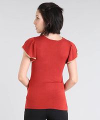 Blusa-Feminina-em-Trico-Manga-Curta-Decote-Redondo-Cobre-9363848-Cobre_2