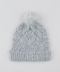 Gorro-Feminino-em-Trico-com-Pompom-Cinza-Mescla-9398755-Cinza_Mescla_2 Gorro-Feminino-em-Trico-com-Pompom-Cinza-Mescla-9398755-Cinza_Mescla_2