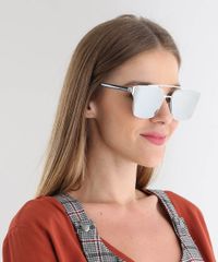 Oculos-de-Sol-Quadrado-Masculino--Prateado-9590170-Prateado_2