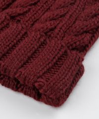 Gorro-Feminino-em-Trico-com-Pompom-Vinho-9398748-Vinho_3