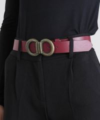 Cinto-Feminino-Medio-com-Fivela-Redonda-Vinho-9376022-Vinho_2