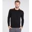 Sueter-Masculino-em-Trico-com-Suede-Preto-8850660-Preto_1