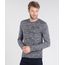Sueter-Masculino-em-Trico-Slim-Fit-Gola-Redonda-Azul-Marinho-9383782-Azul_Marinho_1