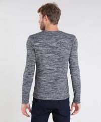Sueter-Masculino-em-Trico-Slim-Fit-Gola-Redonda-Azul-Marinho-9383782-Azul_Marinho_2