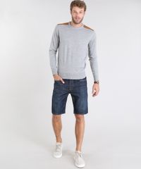 Bermuda-Jeans-Masculina-com-Pespontos-Azul-Escuro-9541117-Azul_Escuro_3