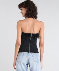 Blusa-Feminina-Mindset-Tomara-que-Caia-com-Plumas-Preto-9587410-Preto_2