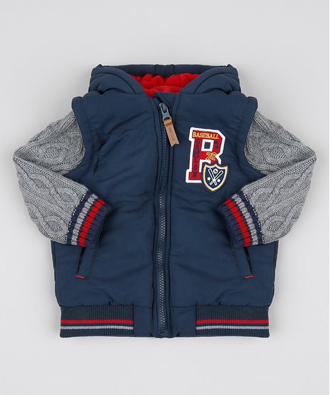 Jaqueta-Infantil--Baseball--com-Capuz-em-Moletom-Azul-Marinho-9364051-Azul_Marinho_1