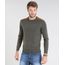 Sueter-Masculino-em-Trico-com-Suede-Verde-Militar-8850660-Verde_Militar_1