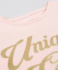 Blusa-Infantil-Com-No-Frontal-E-Inscricao--Unique-Girl--Manga-Curta-Rose-9550226-Rose_4
