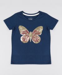Blusa-Infantil-Com-Paetes-Borboletas-Manga-Curta-Azul-Marinho-9551804-Azul_Marinho_1