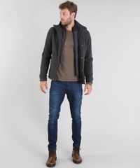 Sueter-Masculino-em-Trico-Slim-Fit-Gola-Redonda-Verde-Militar-9383782-Verde_Militar_3