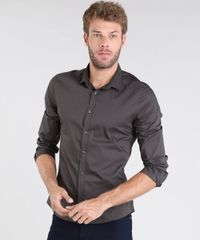 Camisa-Masculina-Super-Slim-Manga-Longa-Chumbo-9372459-Chumbo_1