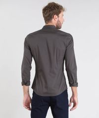 Camisa-Masculina-Super-Slim-Manga-Longa-Chumbo-9372459-Chumbo_2