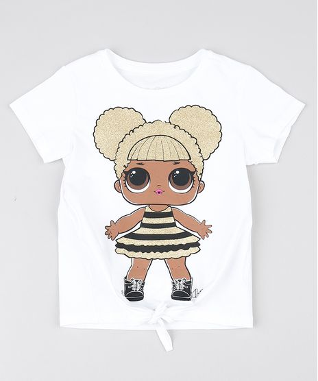 Blusa-Infantil-LOL-Surprise--Com-No-Frontal-Manga-Curta-Off-White-9571295-Off_White_1