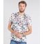 Camiseta-Masculina-Estampada-Floral-Manga-Curta-Gola-Careca-Cinza-Mescla-Claro-9529676-Cinza_Mescla_Claro_1