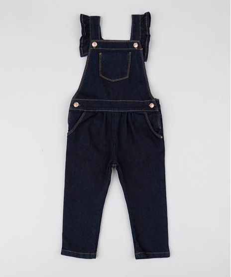 Jardineira-Jeans-Infantil-Com-Bolsos-Azul-Escuro-9541811-Azul_Escuro_1