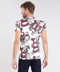 Camiseta-Masculina-Estampa-de-Cobras-Manga-Curta-Gola-Careca-Branca-9502051-Branco_2