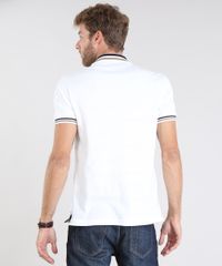 Polo-Masculina-Malha-Favo-Manga-Curta-Branca-9529646-Branco_2