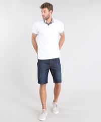 Polo-Masculina-Malha-Favo-Manga-Curta-Branca-9529646-Branco_3