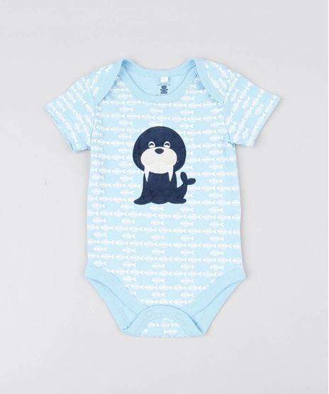 Body-Infantil-Leao-Marinho-Estampado-Peixes-Manga-Curta-Azul-Claro-9442348-Azul_Claro_1