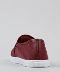 Slip-On-Feminino-Via-Uno-com-Pespontos-Matelasse-Vinho-9525415-Vinho_3