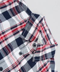 Camisa-Infantil-Estampada-Xadrez-com-Bolso-Manga-Curta-Branca-9387399-Branco_4