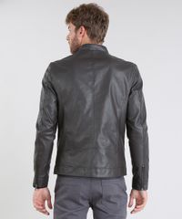 Jaqueta-Masculina-com-Bolsos-e-Fivela-Metalica-Marrom-Escuro-9351829-Marrom_Escuro_2