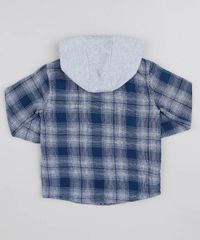 Jaqueta-Infantil-Xadrez-com-Capuz--Azul-9363452-Azul_2