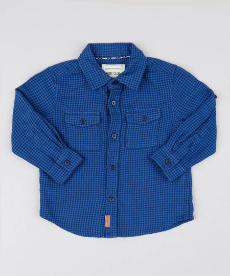 Camisa-Infantil-Estampada-Xadrez-com-Bolsos-Manga-Longa-Azul-9378955-Azul_1 Camisa-Infantil-Estampada-Xadrez-com-Bolsos-Manga-Longa-Azul-9378955-Azul_1