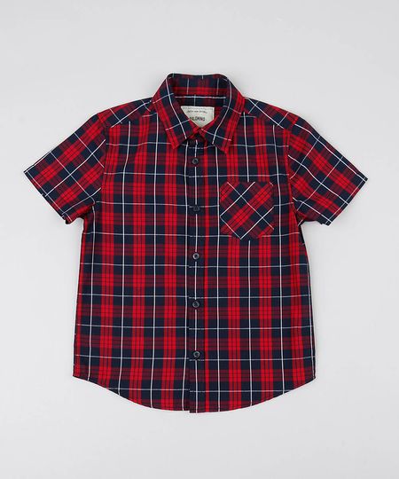 Camisa-Infantil-Estampada-Xadrez-com-Bolso-Manga-Curta-Azul-Marinho-9387445-Azul_Marinho_1 Camisa-Infantil-Estampada-Xadrez-com-Bolso-Manga-Curta-Azul-Marinho-9387445-Azul_Marinho_1