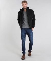 Jaqueta-Masculina-com-Sobreposicao-e-Bolsos-Preta-9351326-Preto_3