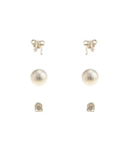 Kit-de-3-Brincos-Dourado-8496604-Dourado_1 Kit-de-3-Brincos-Dourado-8496604-Dourado_1
