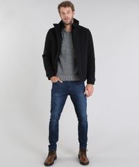 Sueter-Masculino-em-Trico-Slim-Fit-Gola-Redonda-Cinza-Mescla-Escuro-9359030-Cinza_Mescla_Escuro_3 Sueter-Masculino-em-Trico-Slim-Fit-Gola-Redonda-Cinza-Mescla-Escuro-9359030-Cinza_Mescla_Escuro_3