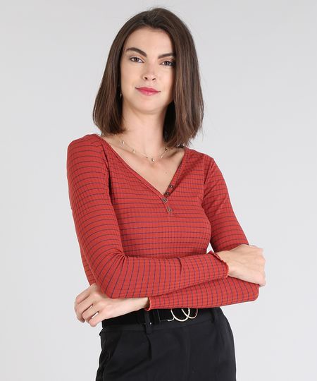 Blusa-Feminina-Basica-Canelada-Listrada-Manga-Longa-Cobre-9528779-Cobre_1