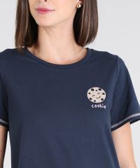 Camisola-Feminina--Cookie--com-Recorte-Manga-Curta-Azul-Marinho-9513818-Azul_Marinho_3 Camisola-Feminina--Cookie--com-Recorte-Manga-Curta-Azul-Marinho-9513818-Azul_Marinho_3