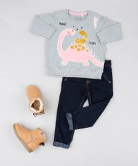 Blusao-Infantil-Dinossauro-em-Moletom-Decote-Redondo-Cinza-Mescla-9540133-Cinza_Mescla_3