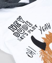 Camiseta-Infantil-de-Monstrinho-com-Estampa-Interativa-e-Capuz-Manga-Curta-Branco-9530785-Branco_5