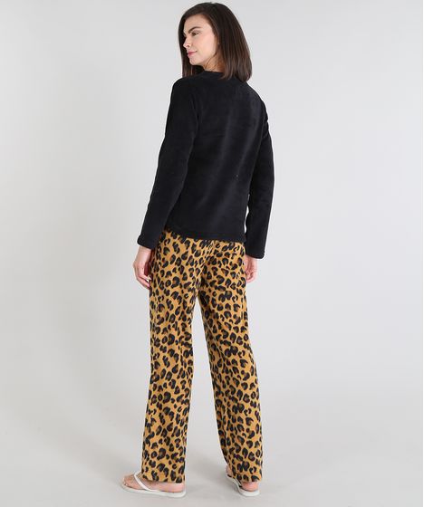 pijama plush feminino plus size