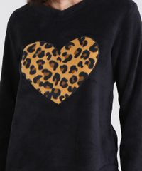 Pijama-Feminino-em-Plush-Estampado-Animal-Print-Preto-9371922-Preto_3