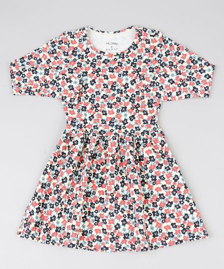 Vestido-Infantil-Estampado-Floral-Manga-Longa-Branco-9537289-Branco_1